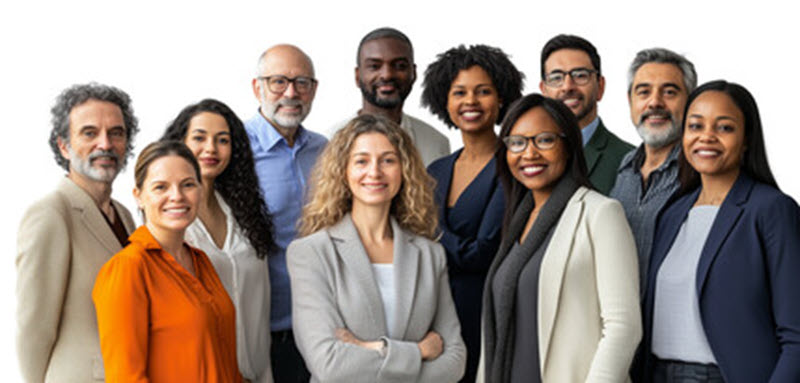 image of a group of administrators