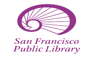 San Francisco Public Library logo in Purple
