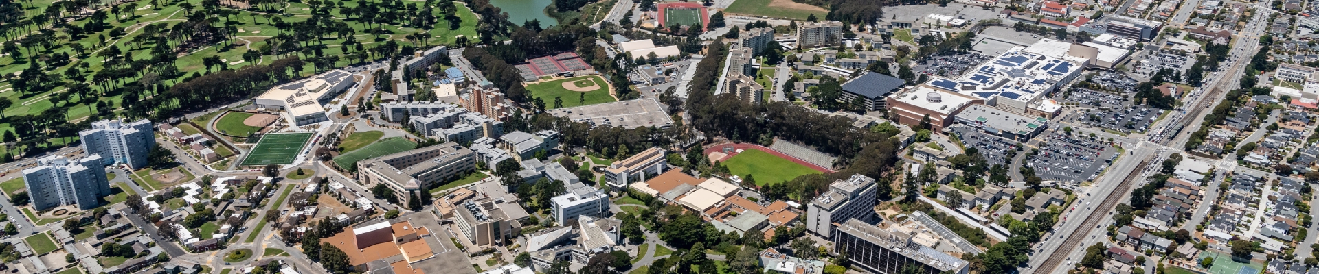 campus from the remote view